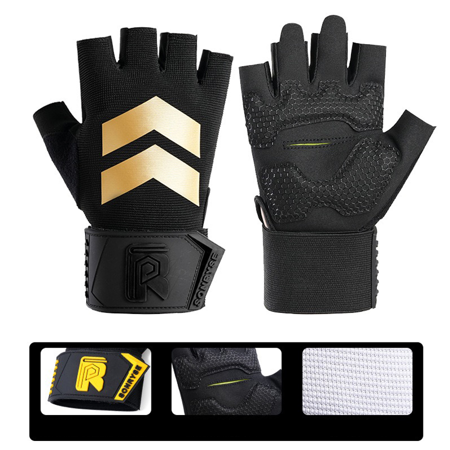 Weightlifting Gloves - Перчатки для фитнеса с открытыми пальцами