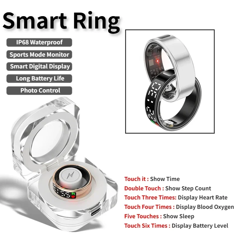 Gymnastic Ring - SR08 Смарт-кольцо для мужчин и женщин,