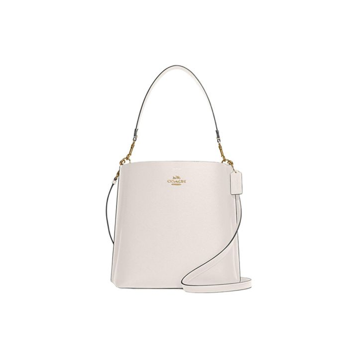 Chalk Bag - Сумка-ведро COACH Mollie из однотонной кожи,