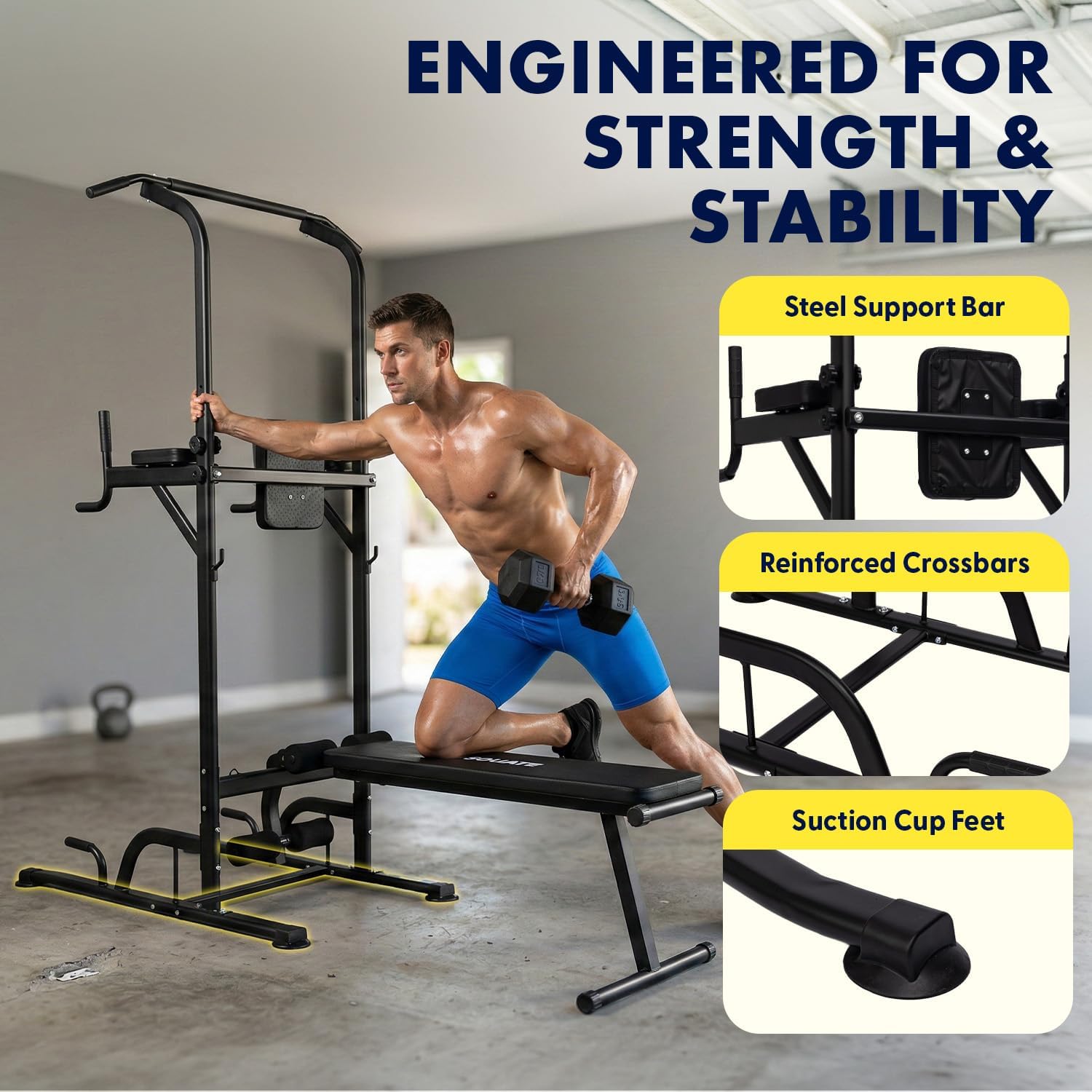 Универсальная силовая станция  – обзор и цена Pull Up Bar